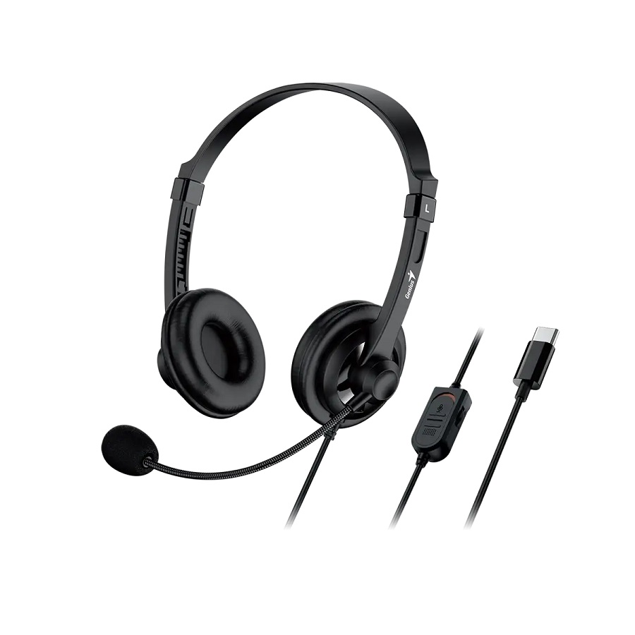 Genius HS-230U USB-C žične stereo slušalice sa mikrofonom