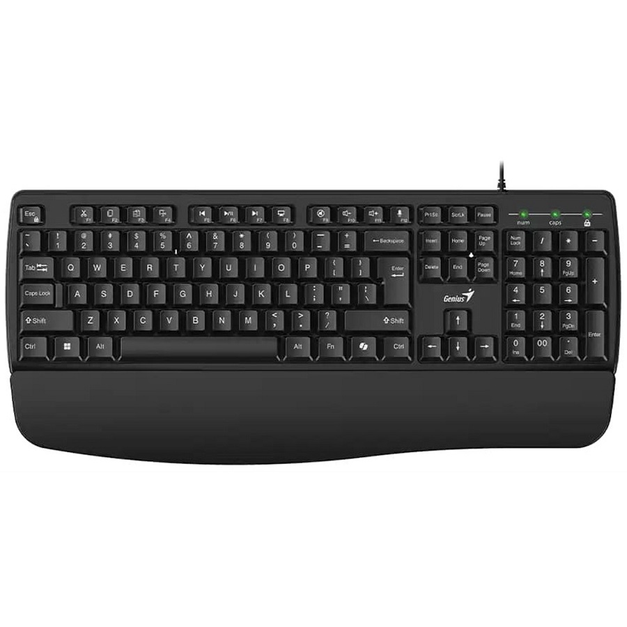 Genius KB-123 USB tastatura sa osloncem za dlan, YU raspored