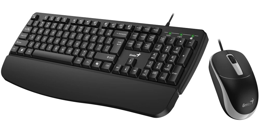 Genius KM-123 USB komplet tastature i miša sa US rasporedom