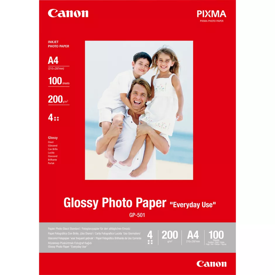 Canon GP-501 A4 sjajni foto-papir, 100 listova, 200 g/m²