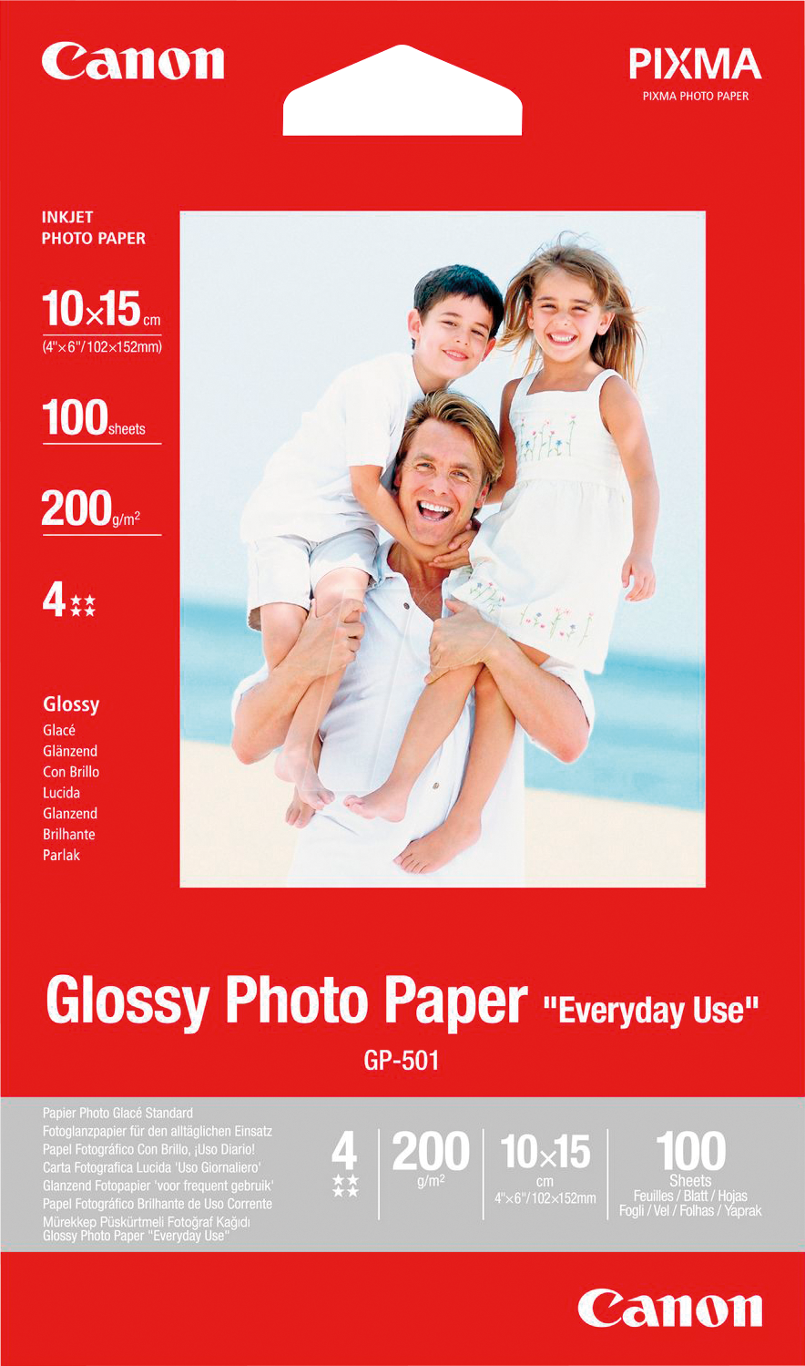 Canon GP-501 sjajni foto-papir 10 × 15 cm, 100 listova