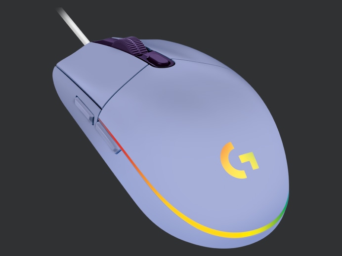 Logitech G102 LIGHTSYNC Lilac žični gejming miš 8000 DPI