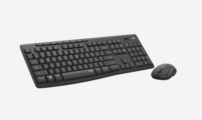 Logitech MK295 Silent Wireless Graphite RUS bežični set tastature i miša
