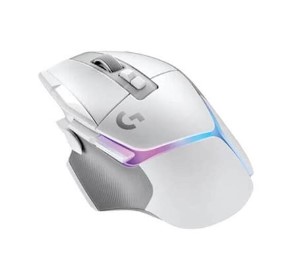 Logitech G502 X Plus bežični gejming miš, beli