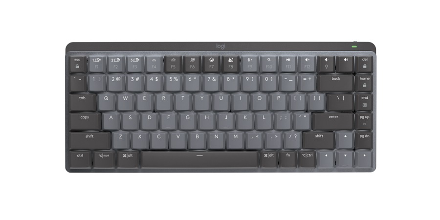 Logitech MX Mechanical Mini Linear bežična tastatura, Graphite, US
