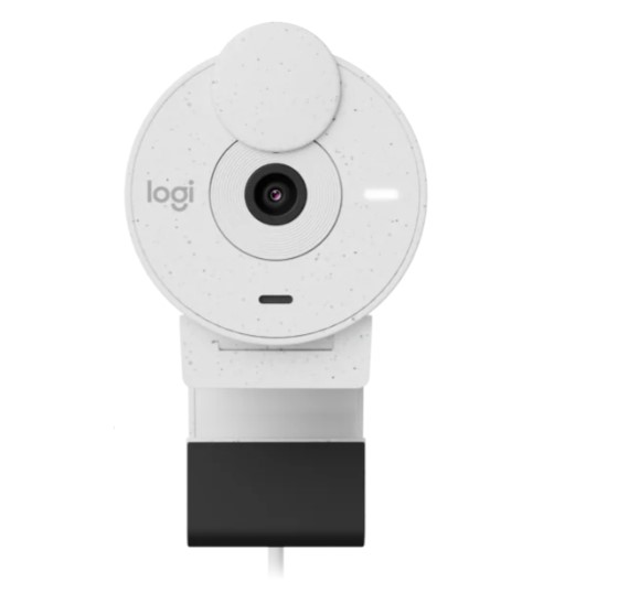 Logitech Brio 300 bela Full HD USB-C web kamera, 1080p