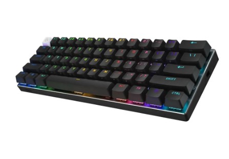 Logitech G PRO X 60 LIGHTSPEED crna bežična tastatura, Tactile, US International