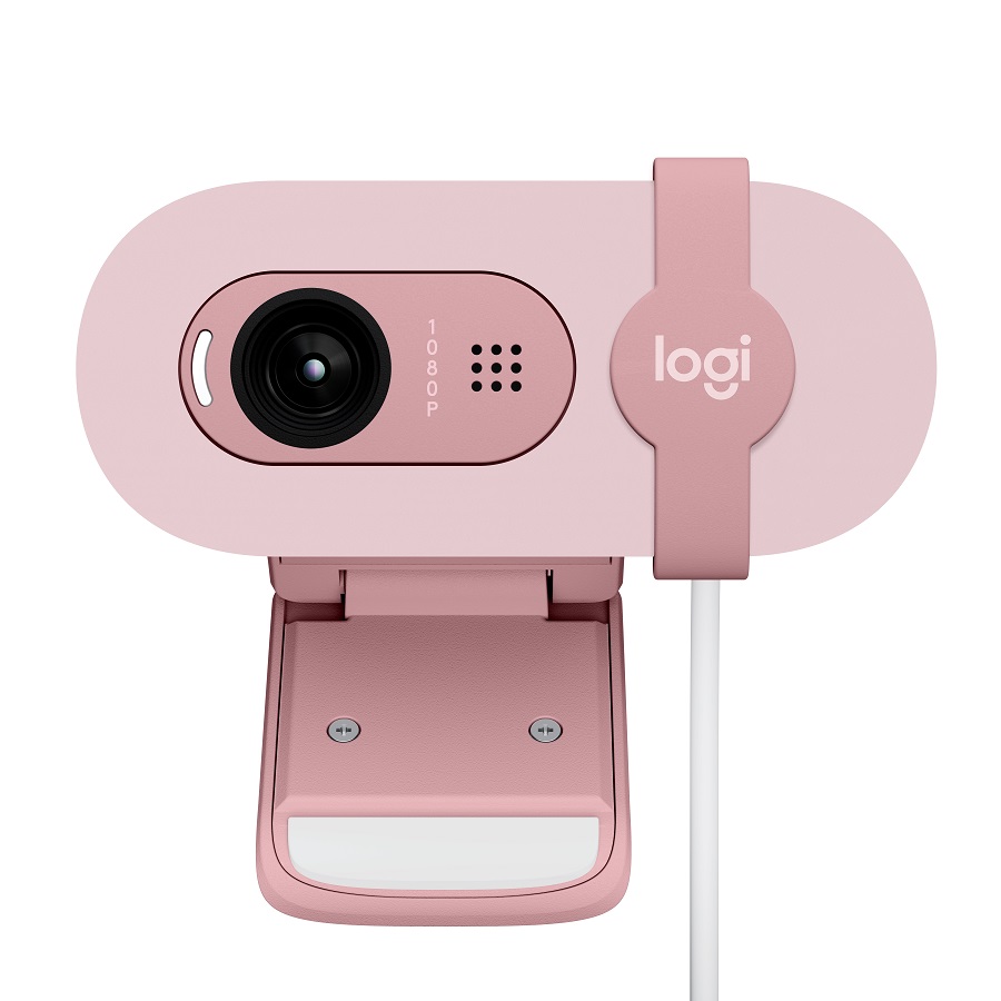 Logitech Brio 100 Rose Full HD web kamera, USB-A 1080p