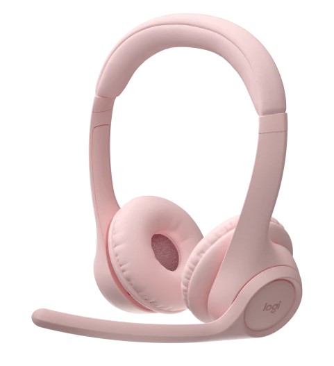 Logitech Zone 300 roze Bluetooth bežične slušalice sa mikrofonom