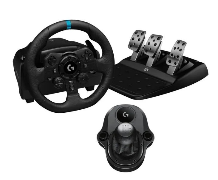 Logitech G923 TRUEFORCE set volan, pedale i menjač za PS4/PS5/PC, 900°