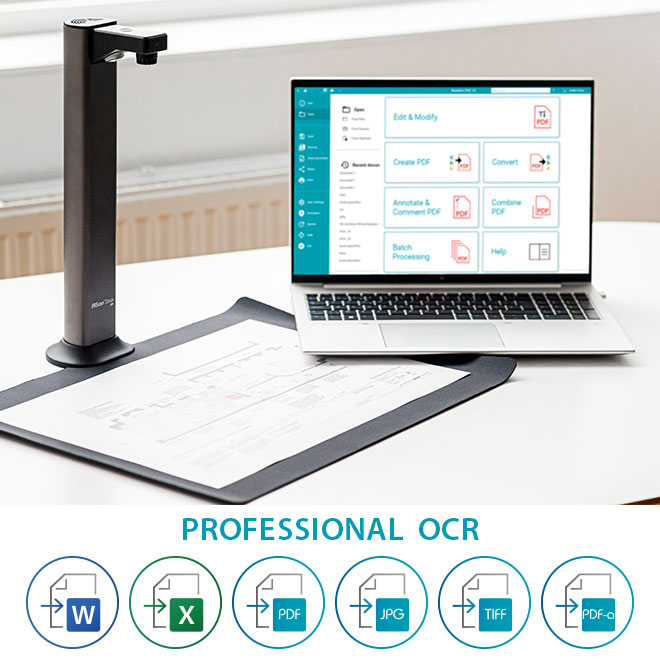 IRIScan Desk 7 Pro A3 dokument skener 18 MP