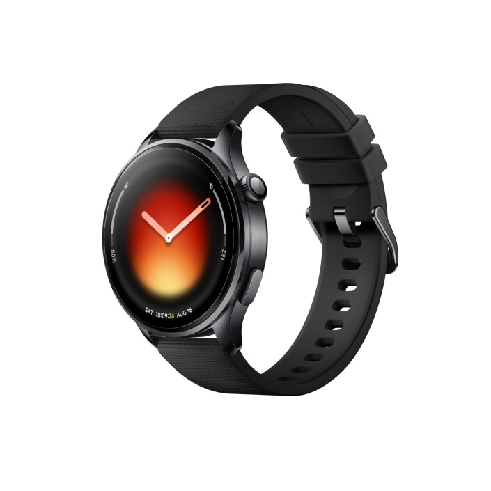 Xiaomi Watch 5 pametni sat 47 mm sa crnom fluorogumenom narukvicom