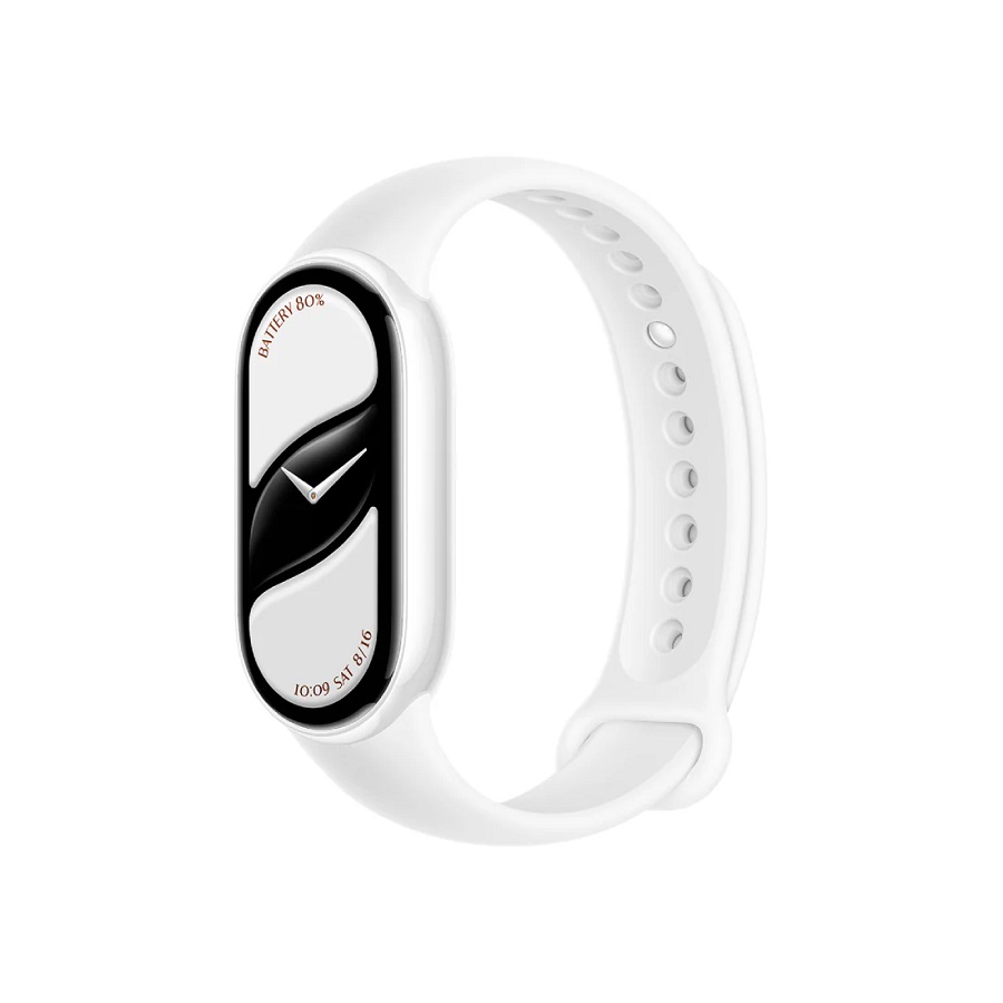 Xiaomi Smart Band 10 Ceramic Edition Pearl White pametna narukvica, AMOLED 1,72"