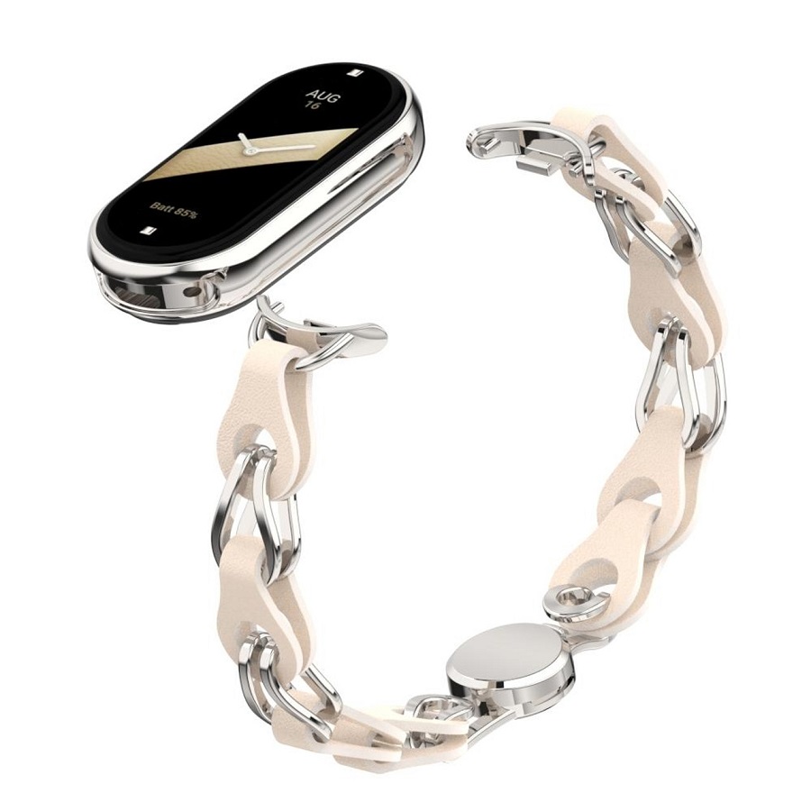 Xiaomi BHR7313GL Chain Strap narukvica za Smart Band 8, bela