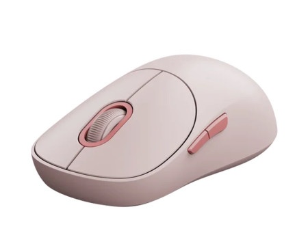 Xiaomi Wireless Mouse 3 Pink bežični miš, Bluetooth i 2,4 GHz, 1200 DPI