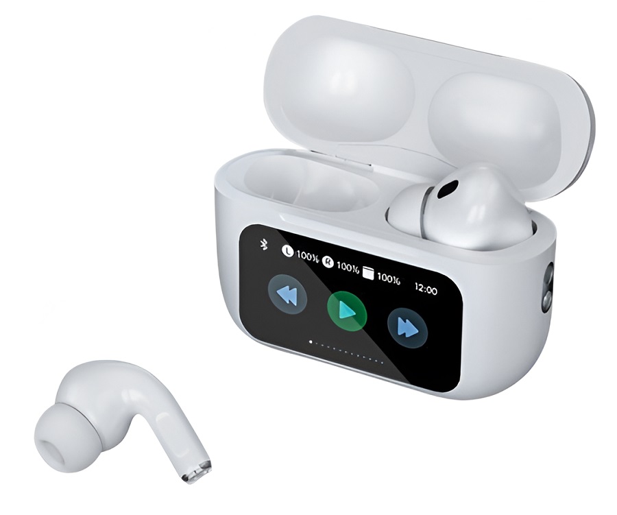 REMAX CozyPods W30N bele TWS slušalice sa ANC i ekranom na kutijici