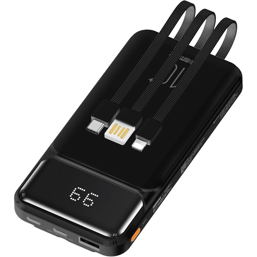 REMAX RPP-683 power bank 10.000 mAh sa ugrađenim kablovima