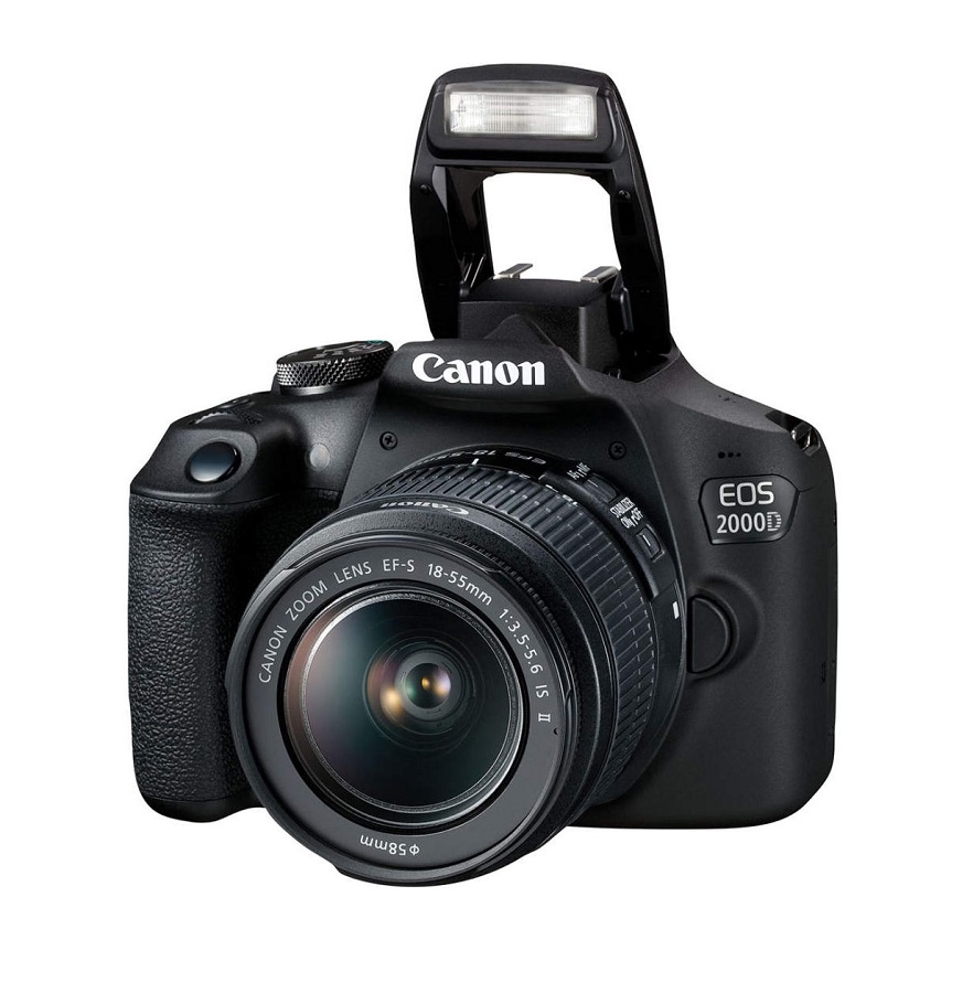 Canon EOS 2000D DSLR fotoaparat 24,1 MP sa EF-S 18–55mm objektivom