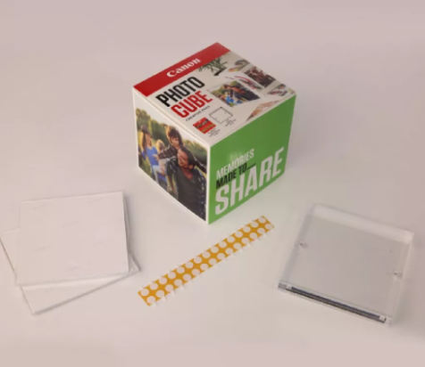 Canon PP-201 Photo Cube Creative Pack belo-zeleni, 40 listova