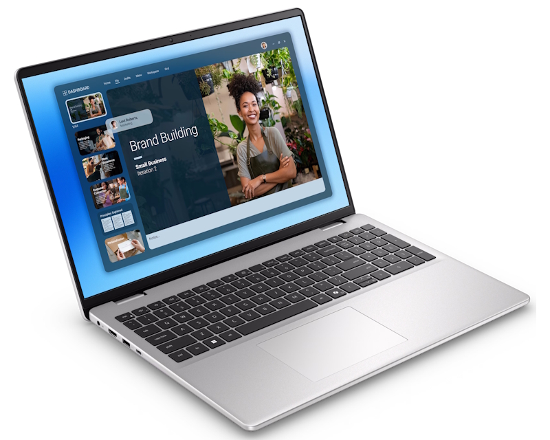 Dell 16 DC16251 laptop, Core 5 120U, 16 GB RAM, 512 GB SSD, Ubuntu