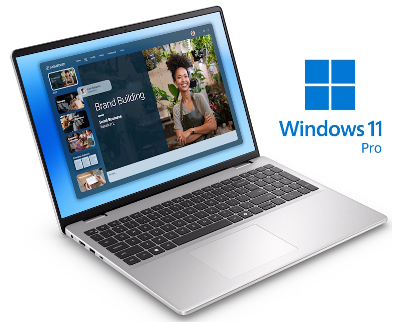 Dell 16 DC16251 laptop, Core 7 150U, 32 GB RAM, 1 TB SSD, Windows 11 Pro