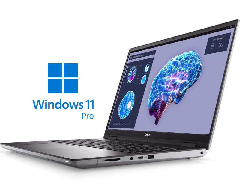 Dell Precision 7680 mobilna radna stanica i9, 32 GB, 1 TB, RTX 3500 Ada