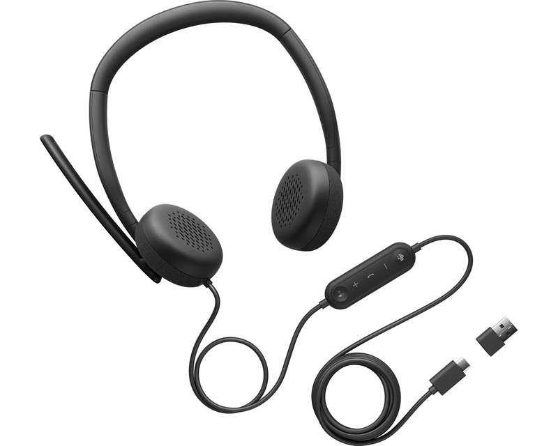 Dell Pro Wired Headset WH3024 USB-A/USB-C sa mikrofonom