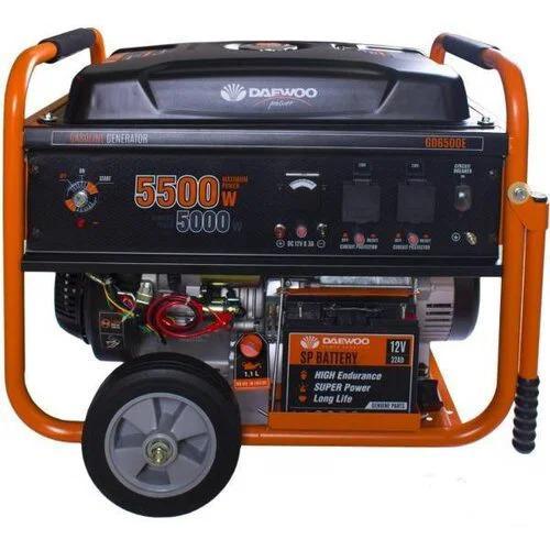 Daewoo GD6500E benzinski agregat 5000 W, 389 cc
