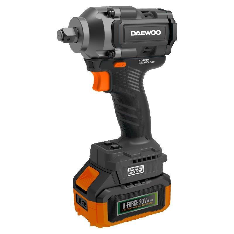 Daewoo DALIWBL20-500 akumulatorski udarni odvijač 20 V, do 500 Nm