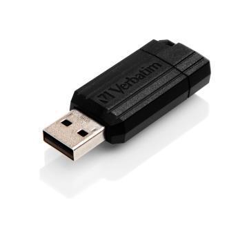 Verbatim PinStripe 49065 USB memorija 64 GB crna