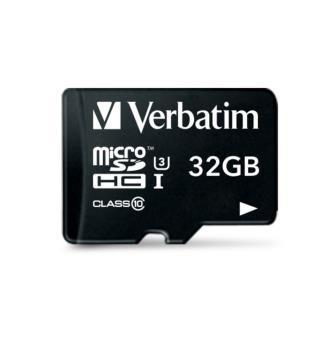 Verbatim Pro U3 microSDHC memorijska kartica 32 GB sa SD adapterom