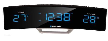 Blaupunkt CR12BK digitalni sat sa FM radiom i senzorom temperature