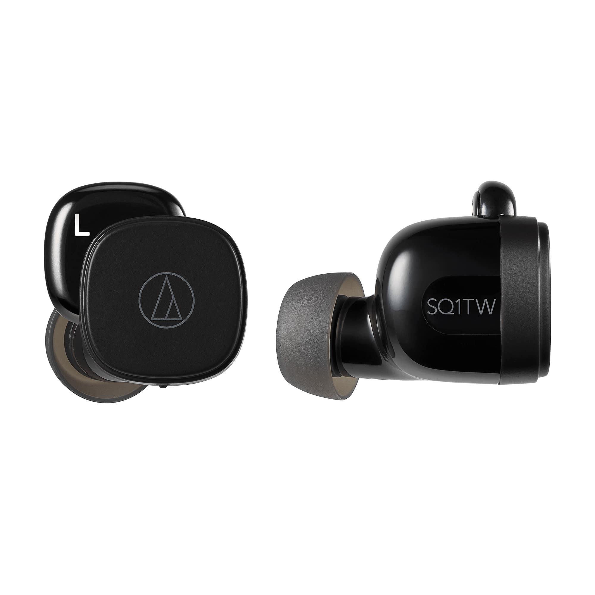 Audio-Technica ATH-SQ1TWBK bežične in-ear slušalice 6,5 h