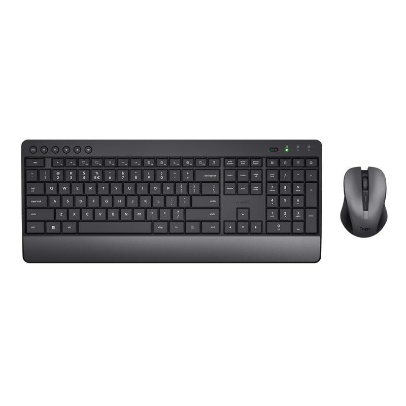 Trust Trezo bežični deskset ECO US 24529 crni