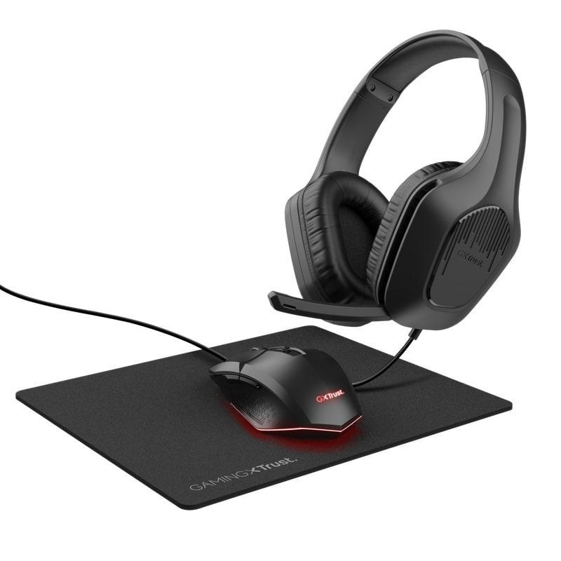 Trust GXT790 Tridox 3-u-1 gejming set crni