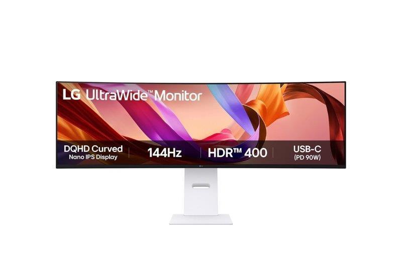LG 49U950A-W UltraWide zakrivljeni monitor 49 inch DQHD 144 Hz
