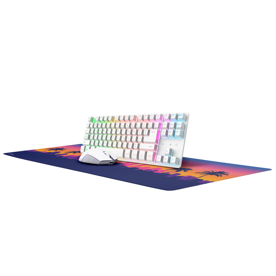 Trust GXT 882 Miami bežični gaming komplet, TKL RGB