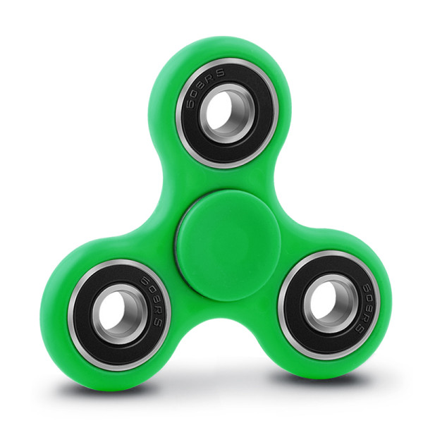 Xwave Spinner Triangle 01 antistresni spinner, zeleni