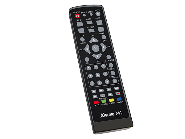 Xwave M2 daljinski upravljač za DVB-T2 risivere M1/M2/M4