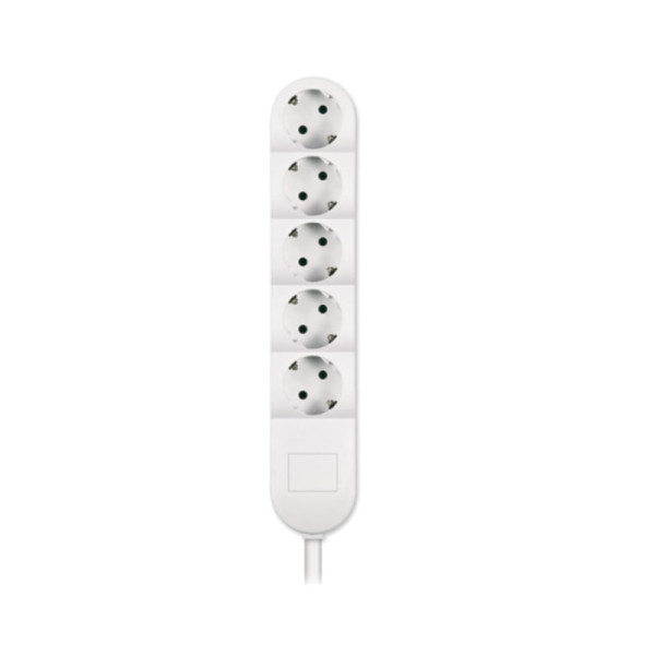 Aling Conel ALC4453.0 produžni kabl sa 5 utičnica, 3 m, 3×1,5 mm², beli