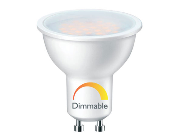 XLED GU10 LED sijalica 5 W, 4000 K, 400 lm, dimabilna, bela