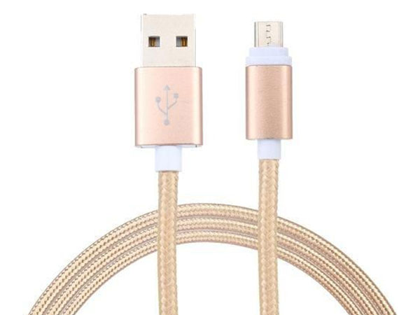 Alpha Star USB 2.0 na Micro USB kabl 2 m, zlatni