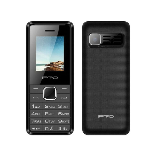 IPRO A18 crni 2G mobilni telefon sa dva SIM slota, 1,77 inča