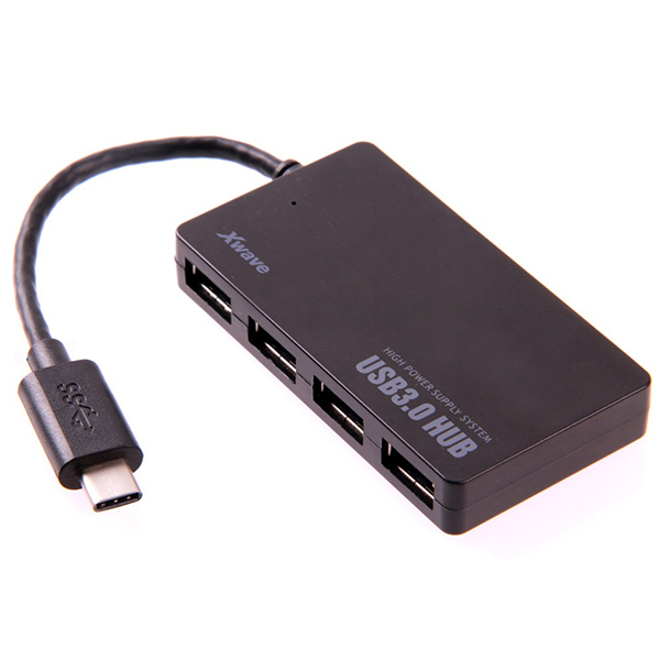 Xwave HUB C241 USB-C hub 4 porta USB 3.0 + 3×USB 2.0