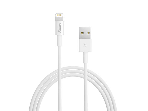Xwave Lightning USB kabl 1,5 m 3A USB 2.0 beli