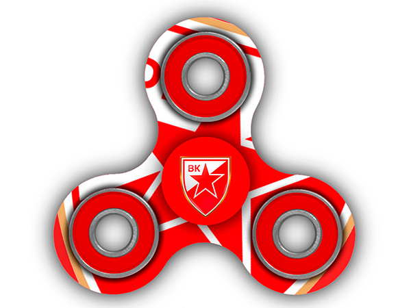 Xwave Spinner Zvezda antistresni fidget spinner, crveni