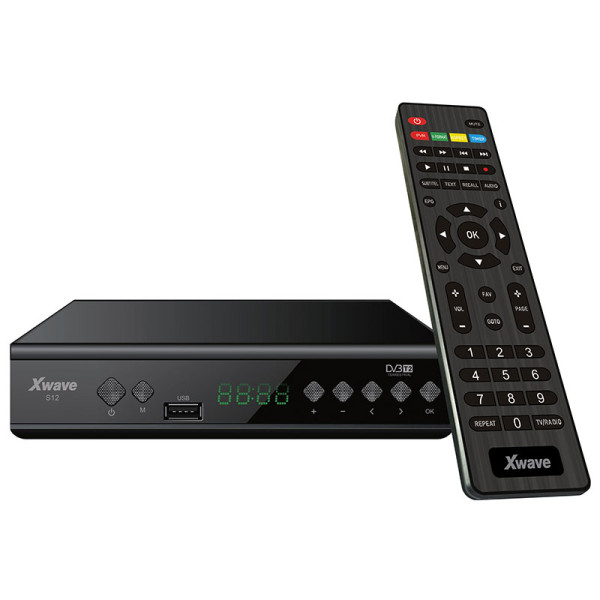 Xwave S12 DVB-T2 H.265 digitalni prijemnik sa HDMI i USB priključkom