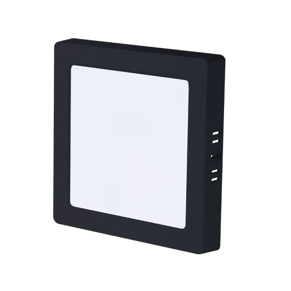 XLED nadgradni kvadratni LED panel 18W 4000K crni