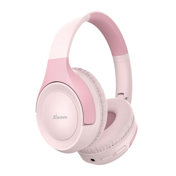 Xwave MX100 pink Bluetooth slušalice sa mikrofonom, FM i microSD
