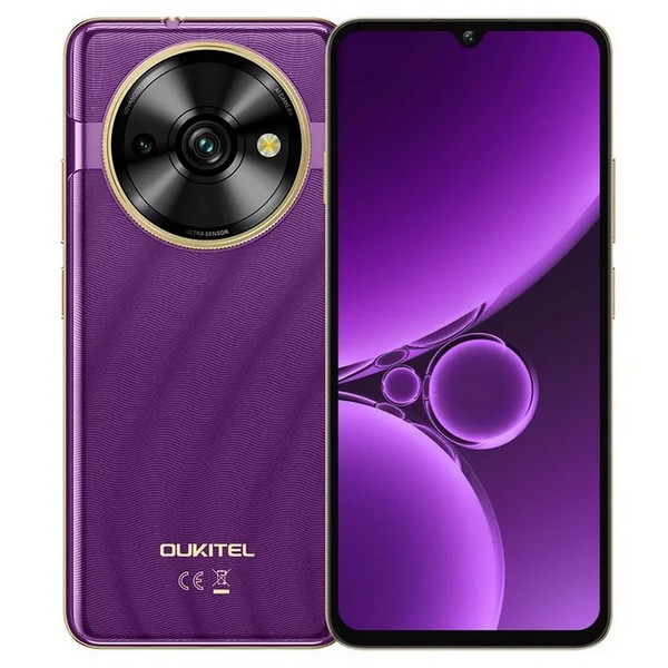 Oukitel C59 Pro ljubičasti pametni telefon 256GB, 8GB RAM, 10000mAh